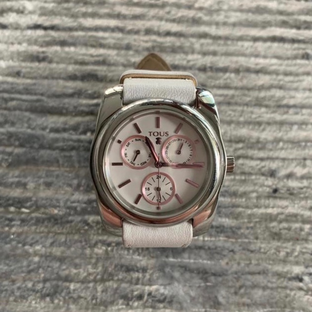 Tous leather watch